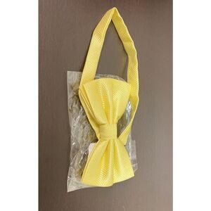 Mens Formal Satin Banded Pre-tied‎ Bowtie Plaid Pattern Tie